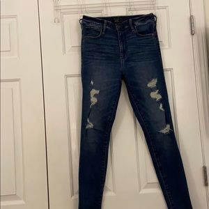 Abercrombie High Rise Super Skinny Jeans